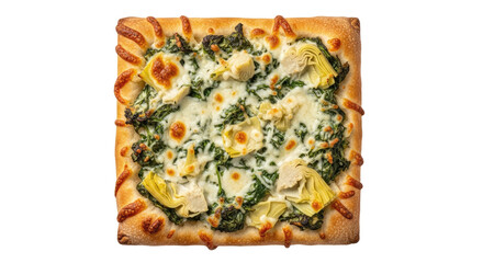 Vegetable and Cheese Pizza with Fresh Ingredients.