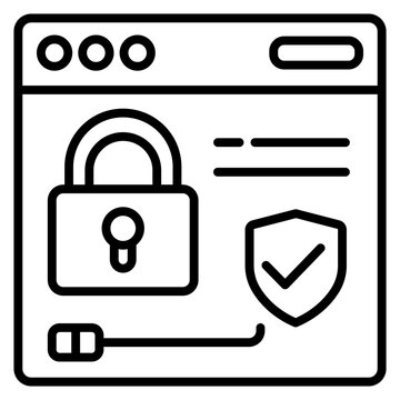 Web Security Icon