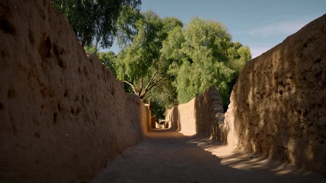 AlUla, Saudi Arabia &ndash; Peaceful Desert Oasis With Palm Groves, Green Gardens, Scenic Nature Landscapes