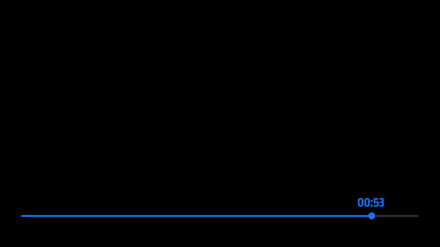 Timer Line 60 Sec Count Up