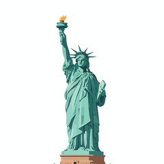 Fototapeta premium Statue of Liberty Iconic Landmark