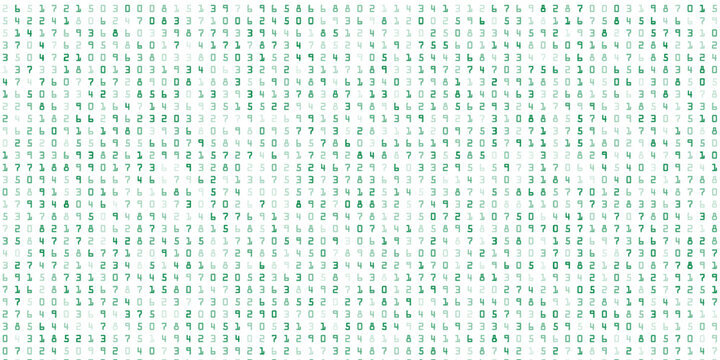 Abstract Matrix Background. Binary Computer Code. Coding or Hacker concept. Vector Illustration.