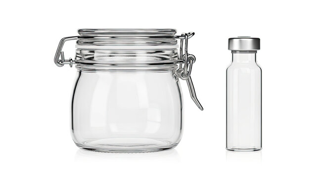 empty glass jar