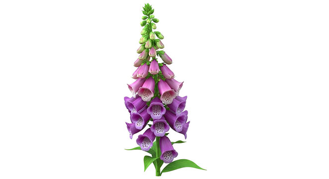 Digitalis Purpurea Foxglove Flower
