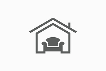 Interior Design Vector Logo Premium 