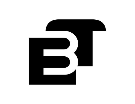 ebt letter logo,eb logo,ebt initial logoeb ,icon logo,eb monogram logo,ebt creative logo