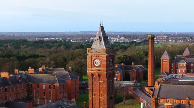 4K Cinematic Drone Footage of St Ita's Hospital Portrane Co.Dublin_05
