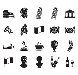 Travel Icons Set, World Landmark Silhouette, Tourism Vector Graphics, Famous Monuments Clipart, Vacation Symbols Pack, Holiday Travel Design, Adventure Icons Collection

