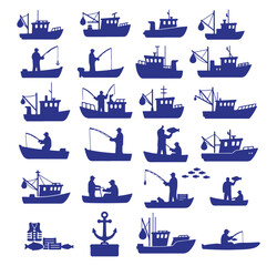 Ship Silhouette Vector, Boat Clipart Graphics, Nautical Vessel Design, Marine Ship Set, Sailing Boat Icons, Sea Transport Pack, Navy Ship Collection

