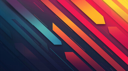 Vibrant Diagonal Stripes Gradient Background with Dynamic Colors