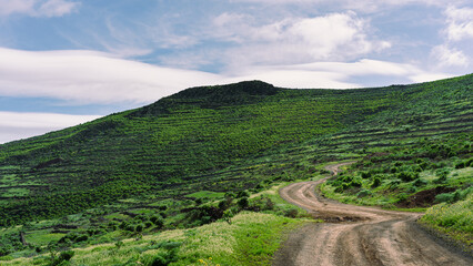 MTB trail in Lanzarote 
