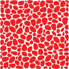 red stone frame pattern