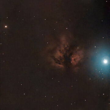 Exploration de la beaut&eacute; de l'espace et de l'infini avec la n&eacute;buleuse NGC 2024