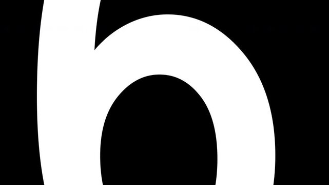 10 to 0 second countdown fly forward animation