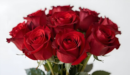 Fototapeta premium bouquet of red roses