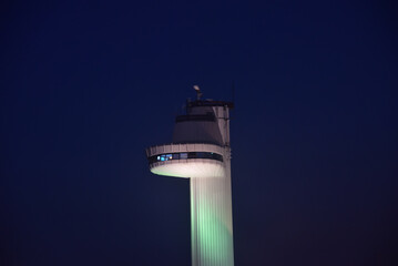 Naklejka premium Radar Tower, Tour Radar in Honfleur, Normandy, France