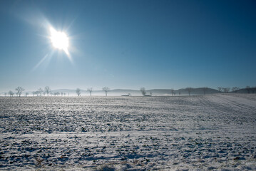 Zimowy widok  © Marart.pl