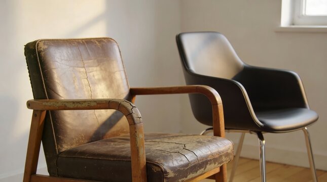 two chairs in a row