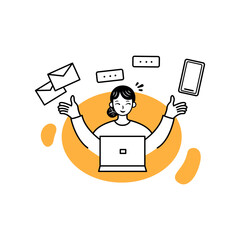 Customer Service Illustration