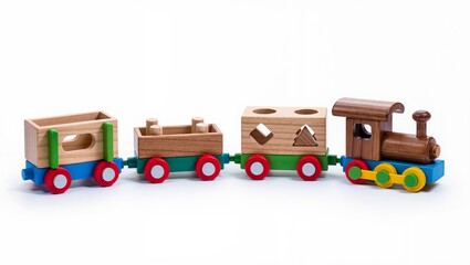 wooden toy train