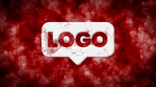 Blood Flesh Red Wound Logo Reveal