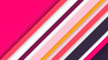 A vibrant, diagonal arrangement of colorful stripes creates a dynamic and modern visual effect.