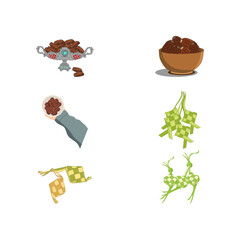 Ramadan and Eid Al-Fitr Delicacies and Decorations