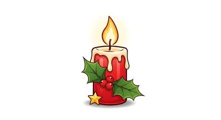 christmas candle