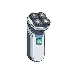 Electric Shaver Illustration