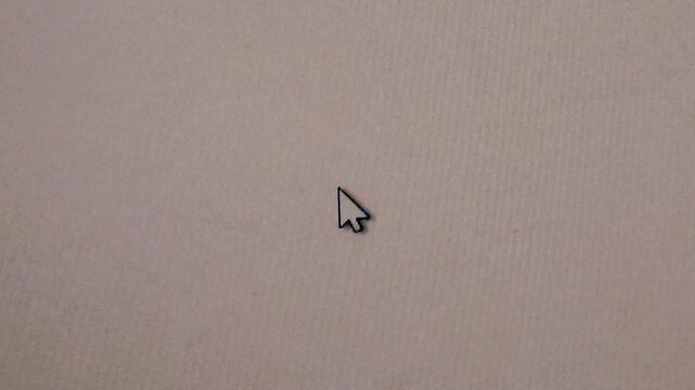 A mouse cursor at the center of concentric circles. This visual cue appears when the Ctrl key is pressed, a Windows feature designed to help users quickly locate a lost pointer on the screen