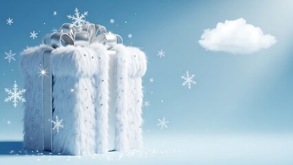 Winter wonderland gift box