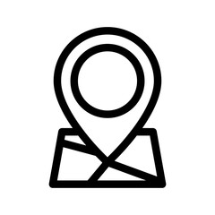Location Confirmed Icon Vector Symbol Design Illustration