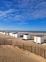 Naklejka premium Beach Chalet, Calais