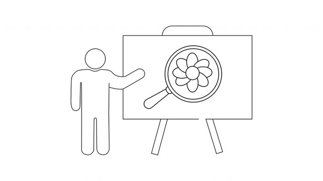 Presentation of Flower Anatomy - A Detailed Scientific Exploration.