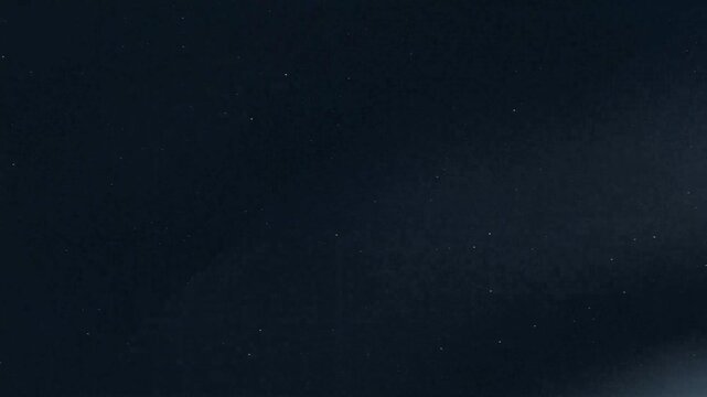 Abstract Light Burst Centering in Horizon Blue Scene