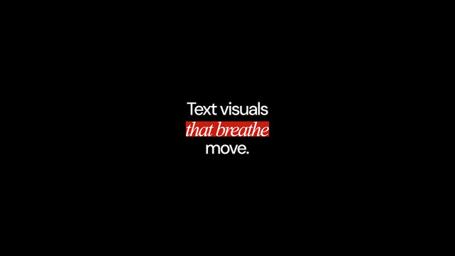 Animated Text 3