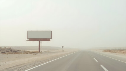 Billboard side road