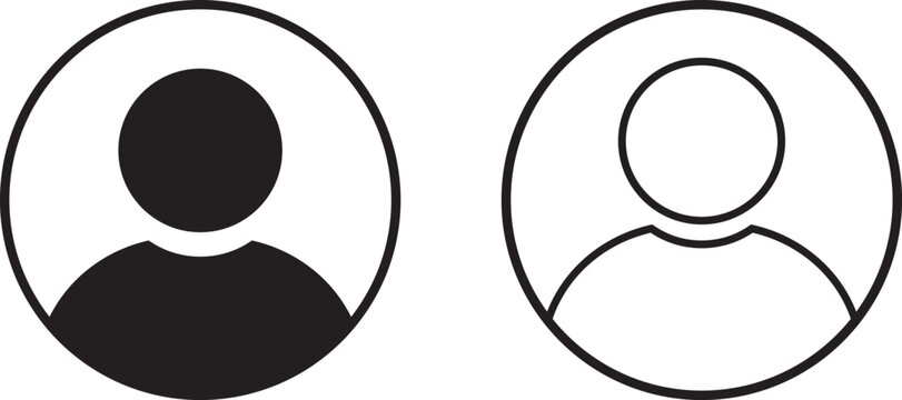 profile default avatar icon. user account dp symbol for social media website, app. vector illustration on transparent background.