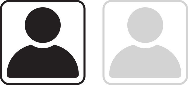 User profile icon vector. Avatar or person icon. Person and Profile. Businessman avatar icon. vector illustration