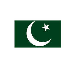 Pakistan Flag Rectangle Icon