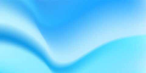 Fototapeta premium Abstract illustration in blue tones with a blend of blue gradients suitable for wallpaper or digital design