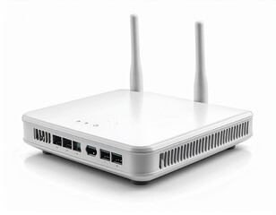 Wi-Fi router representing internet connection and network technology