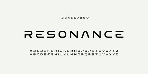Modern alphabet fonts. Typography, Technology, Lettering, Elegant, Fashion, Designs, Serif fonts, Uppercase. Vector illustration