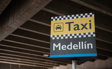 Obraz premium Exterior view of the terminal building at Jose Maria Cordova International Airpor