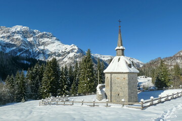 Ged&auml;chtniskapelle am Pl&ouml;ckenpass / K&auml;rnten / &Ouml;sterreich