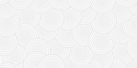 Abstract Gray Circle Pattern Background With Repeating Concentric Rings for Design Projects eps10