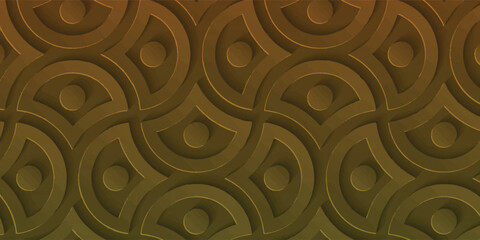 Bright Orange Abstract Pattern Background With Repeating Circular Motifs For Design Projects And Textures Media eps10