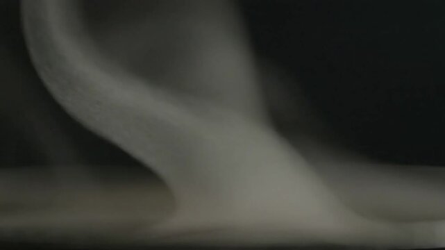 Backlit Vapor Details Illuminated fine tendrils