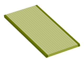 畳のイラスト｜Tatami Mat Illustration