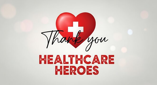 A heartfelt thank you to the heroes of the healthcare industry